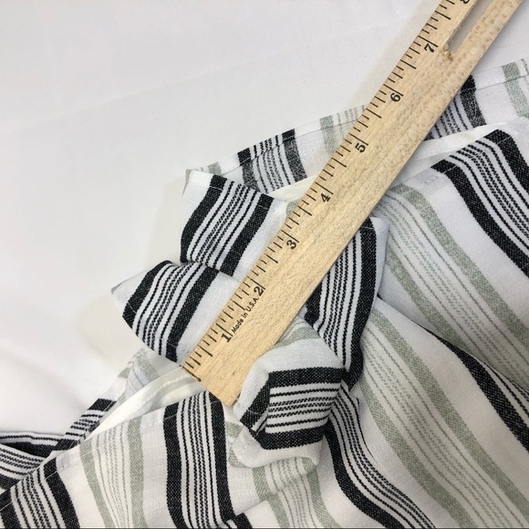Lumiere striped surplice romper small - Picture 8 of 8